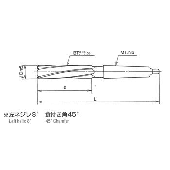岡崎精工　スパイラル刃マシンリーマー　SPMR 45.0