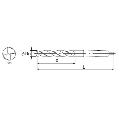 NACHI テーパーシャンクドリル TD 22.2 : td0222 : YOUTOOL - 通販  