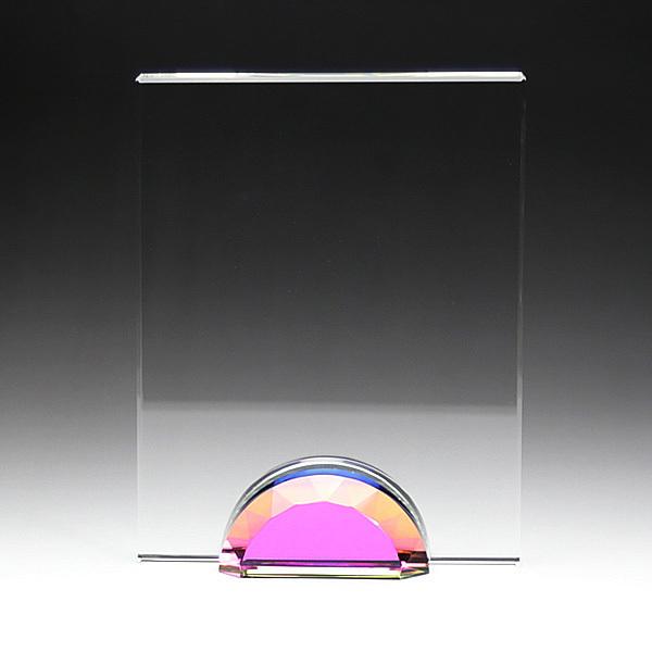 表彰盾 感謝状 退職記念 認定証 周年記念 格安 プレゼント クリスタル盾 DP-15C :dp-15c:ガラス工房ユーベル - 通販 ...