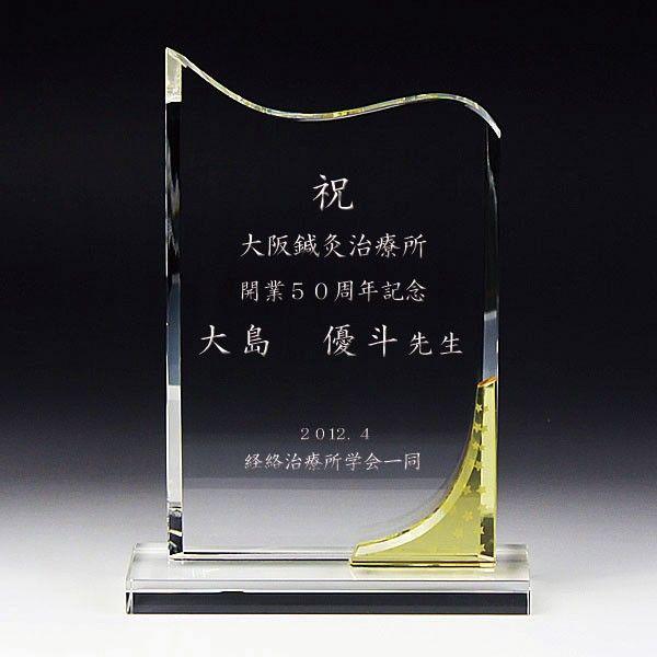 表彰盾 感謝状 認定証 格安 クリスタル盾 DP-8B