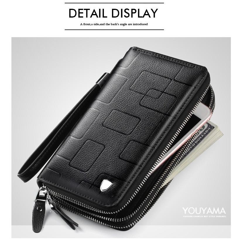 長財布 財布 メンズ ビジネス財布 ウォレット 二つ折り財布 紳士用 大