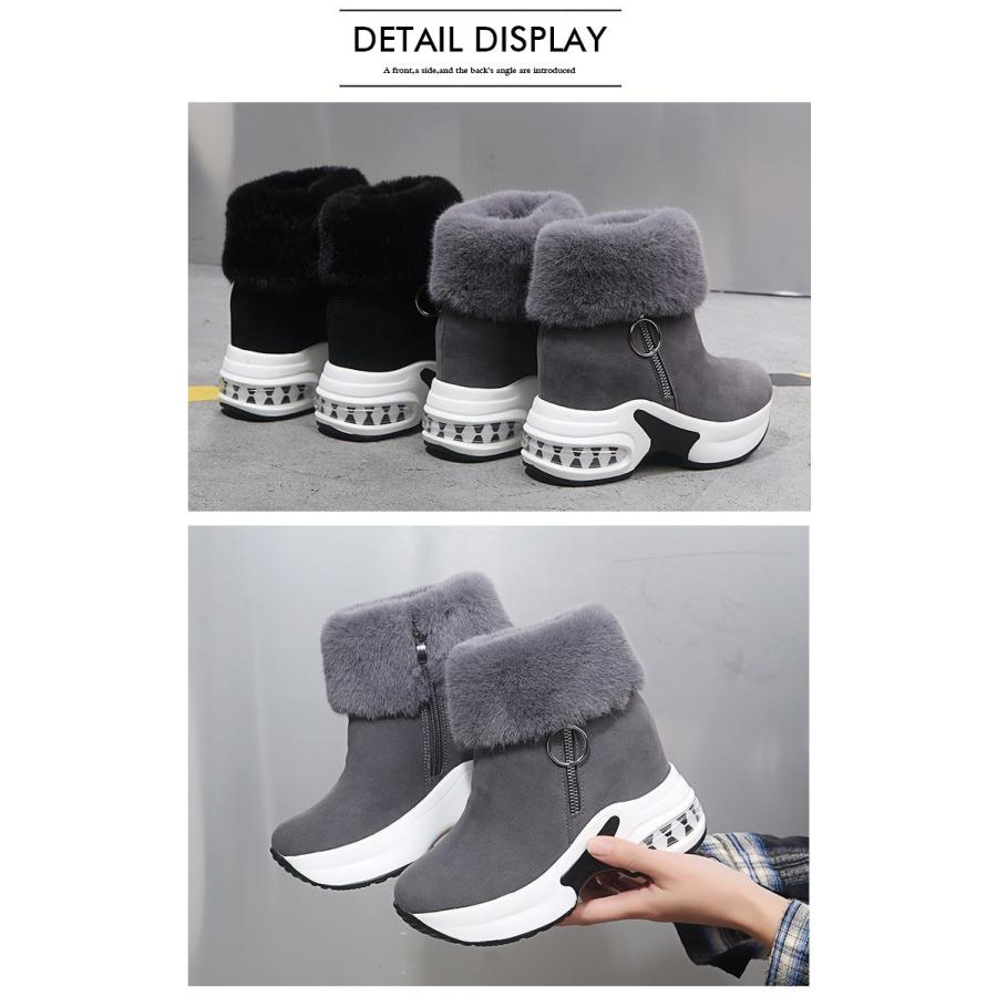 ムートンブーツ スノーブーツ レディース 可愛い ブーツ ショート