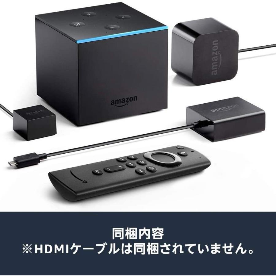 Fire TV Cube 4K・HDR対応 Alexa対応音声認識リモコン付属 Fire TV Cube 4K HDR対応 Alexa対応音声認識リモコン付属