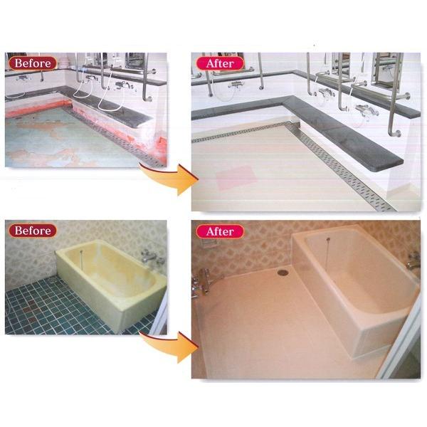 簡単リフォーム 浴室床用リフォーム材 サンダインフロア 2枚入 3 5mm厚 1000mm 10mm k1 養生生活 通販 Yahoo ショッピング