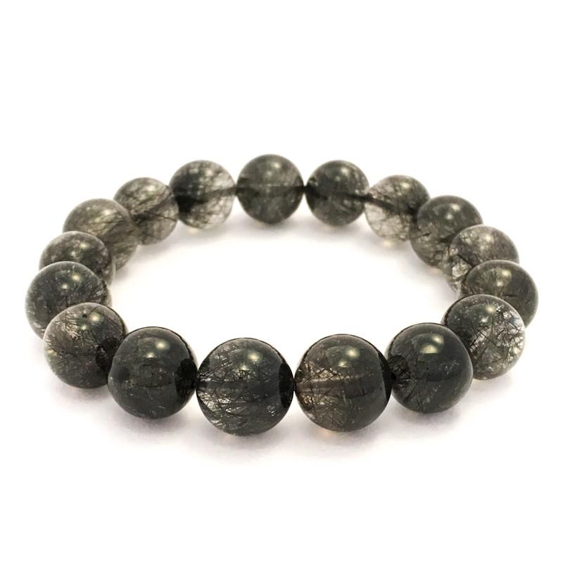 高品質 ブラックルチルブレス 12〜13mm 17cm_2