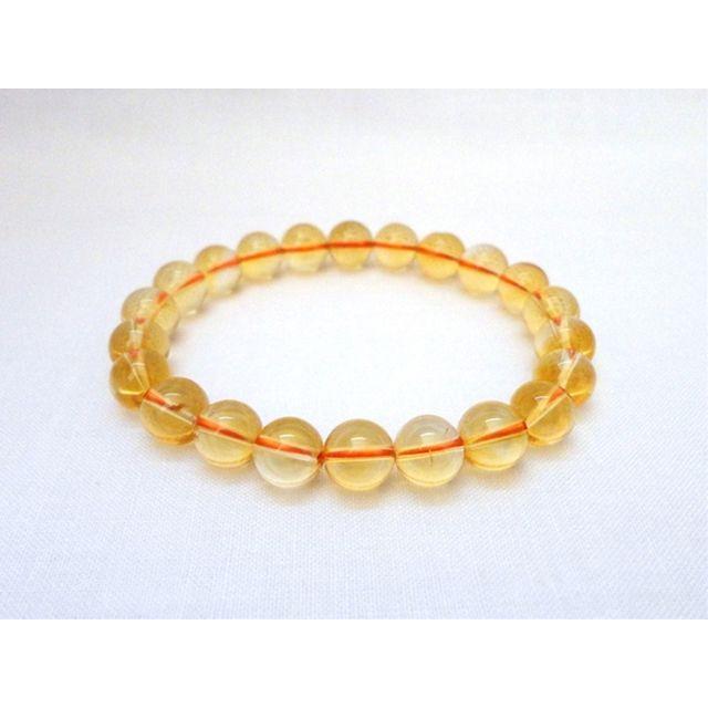 最高級 シトリンブレスレット 15.5cm 蓄財運UP