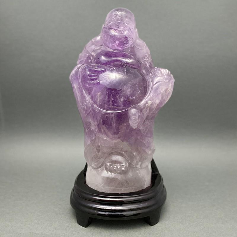アメジスト台座付き｜置物