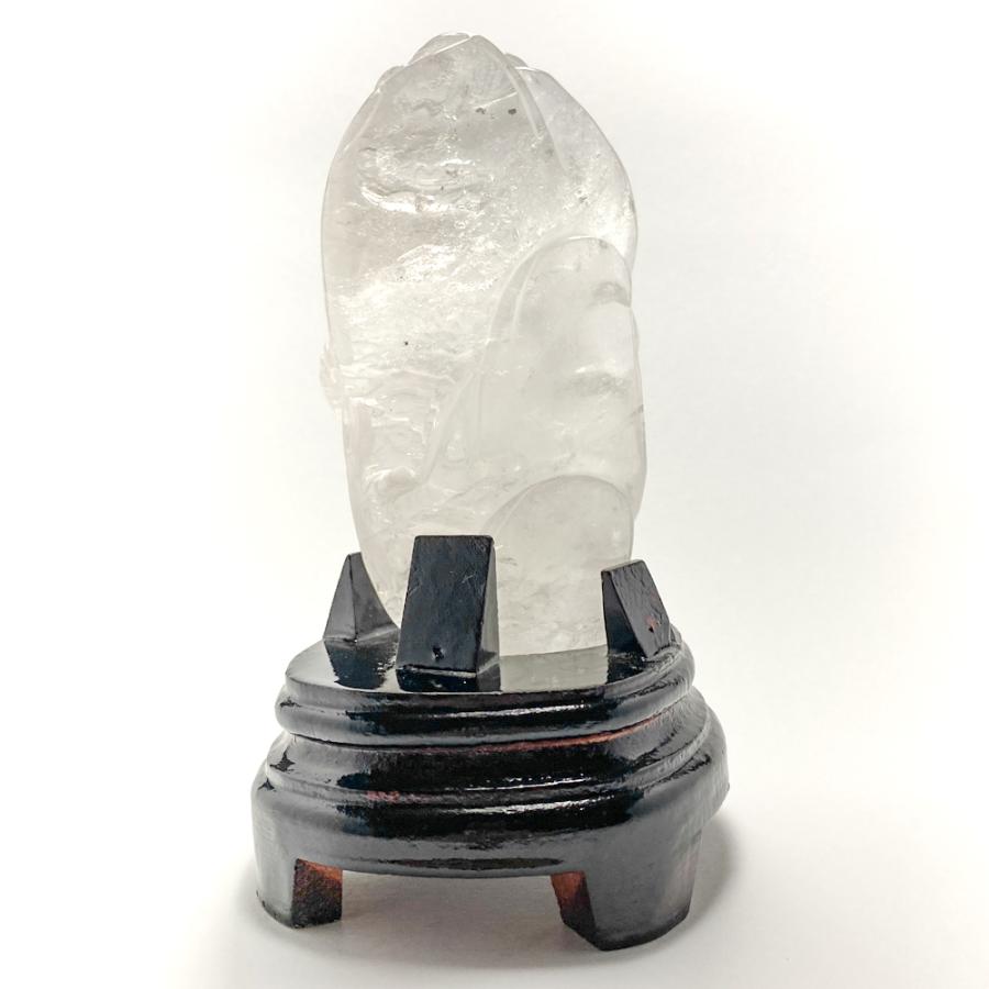 天然水晶 五爪龍 彫刻 CHO044