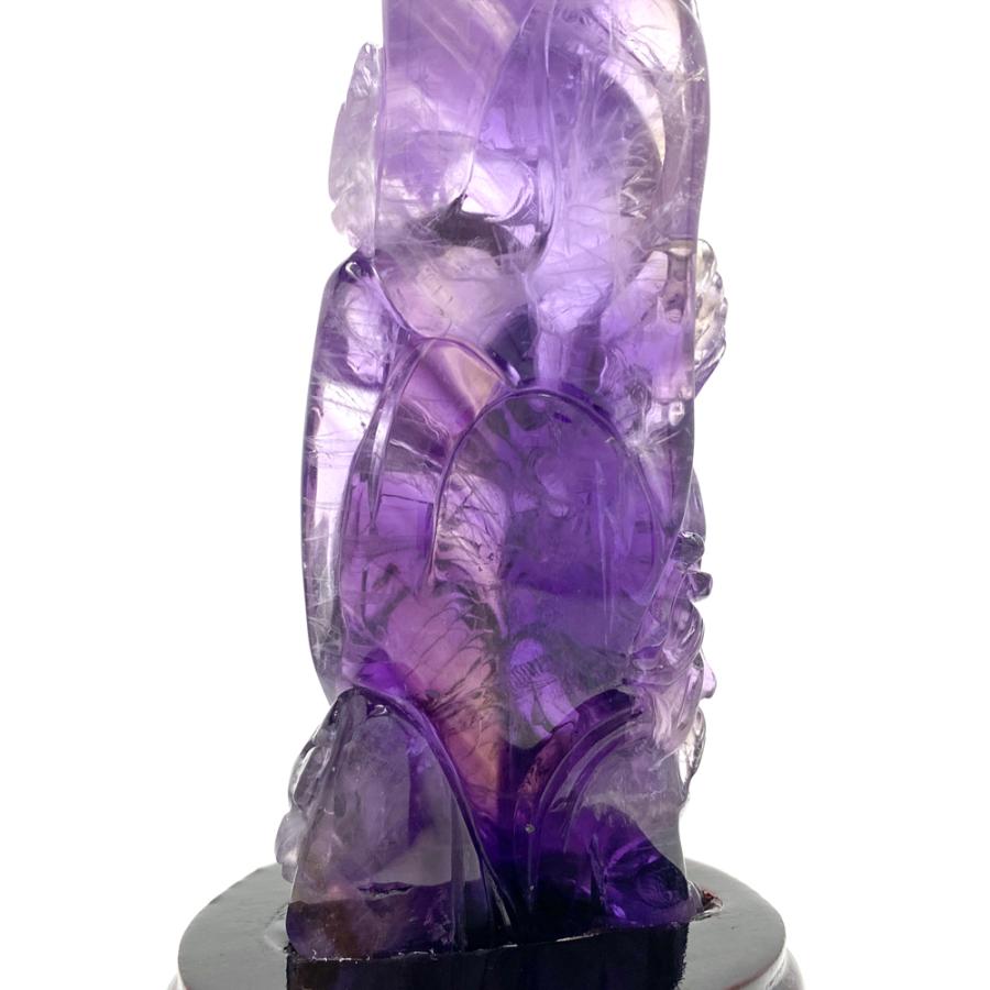 アメジスト 紫水晶 五爪龍 彫刻 CHO049 : 陽和堂 - 通販 - Yahoo