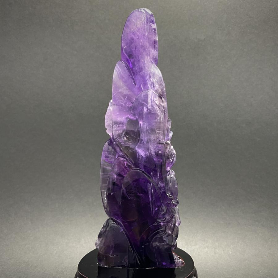 アメジスト 紫水晶 五爪龍 彫刻 CHO049 : 陽和堂 - 通販 - Yahoo