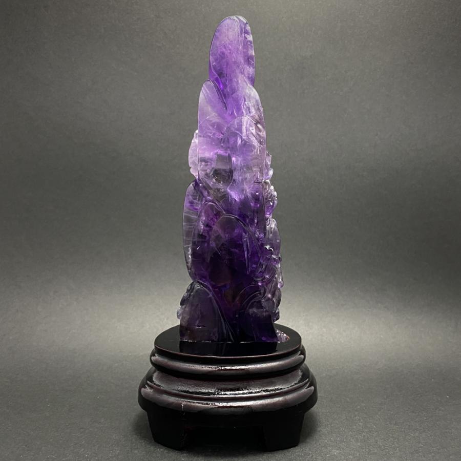 アメジスト 紫水晶 五爪龍 彫刻 CHO049 : 陽和堂 - 通販 - Yahoo