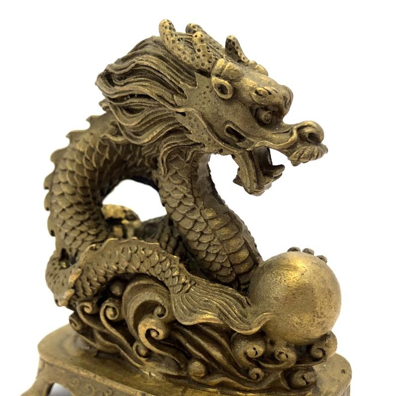 四神の銅製置物 青龍 |  | 09