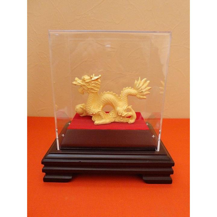 クリアランスお値下 招財龍 純金仕上げ www.unamec.com.br