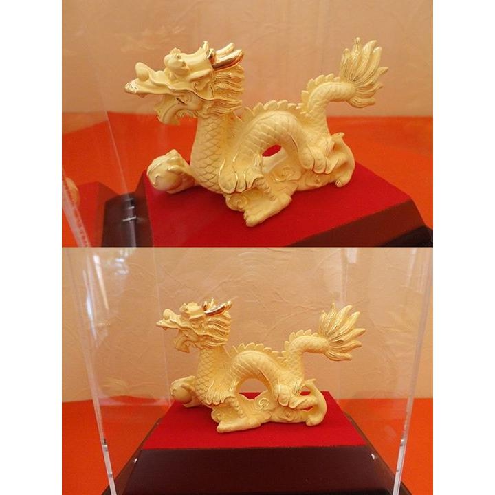 クリアランスお値下 招財龍 純金仕上げ www.unamec.com.br