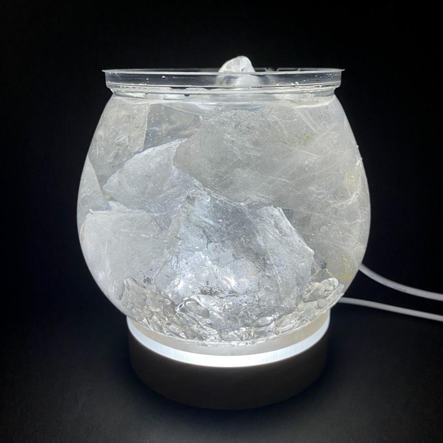 パワーストーン噴水　水晶ラフ　水晶丸玉無し_3
