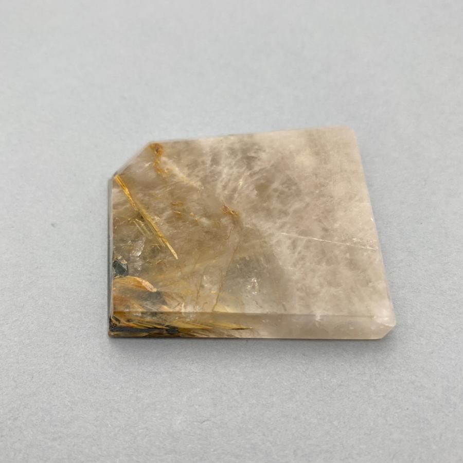 タイチンルチル 金針ルチル ラフカット 原石 39gの画像