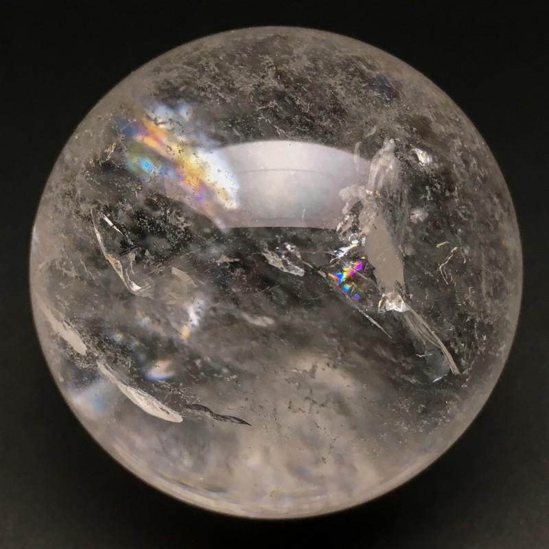 レインボー水晶丸玉 45.5mm : 陽和堂 - 通販 - Yahoo!ショッピング