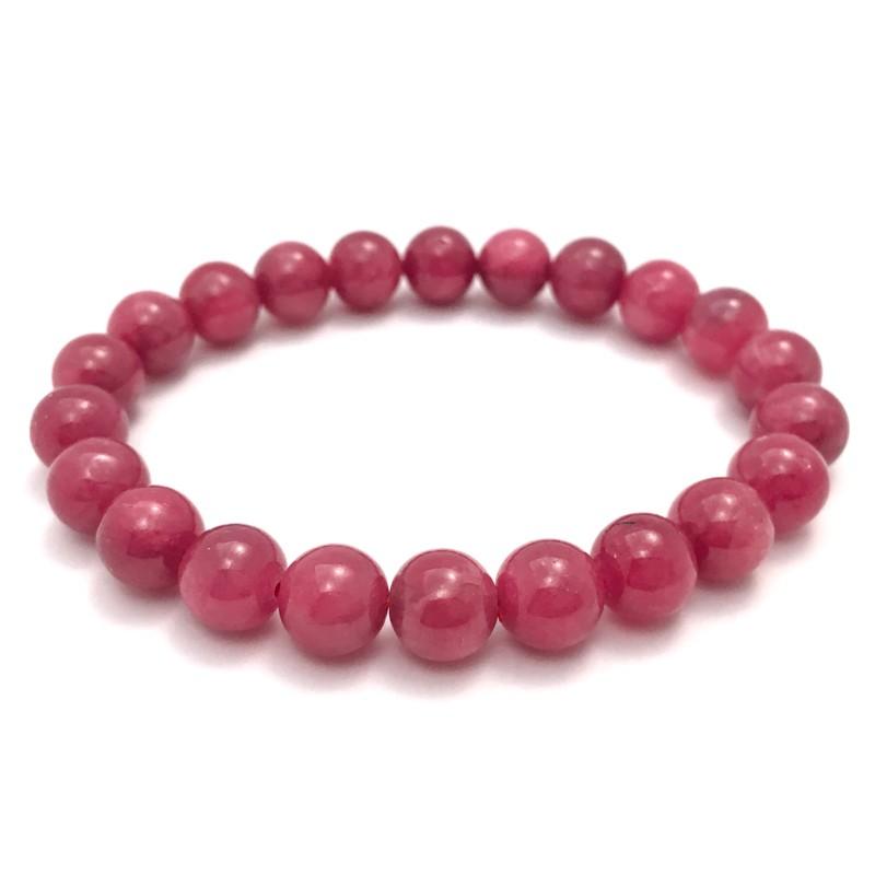 特選 ルビー 8.5-9mm ブレスレット 16cm |  | 01