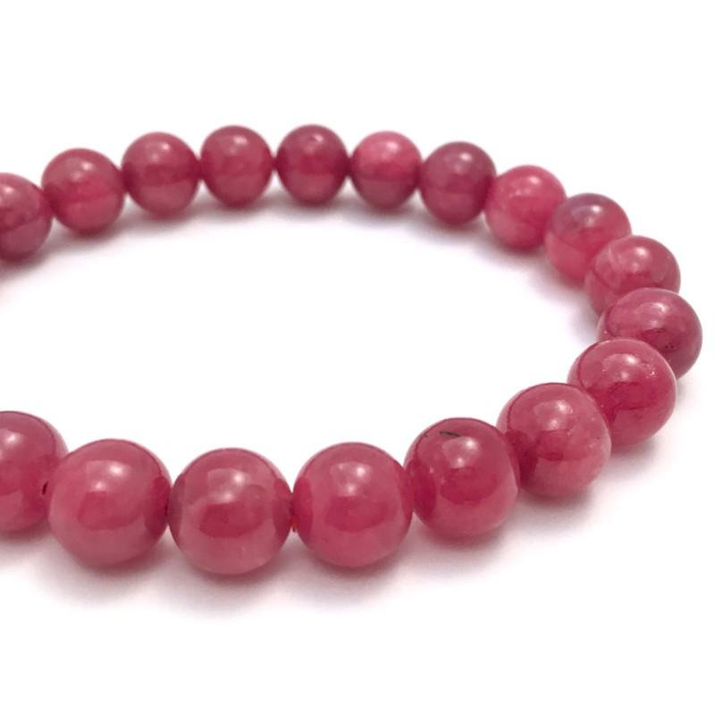 特選 ルビー 8.5-9mm ブレスレット 16cm |  | 04