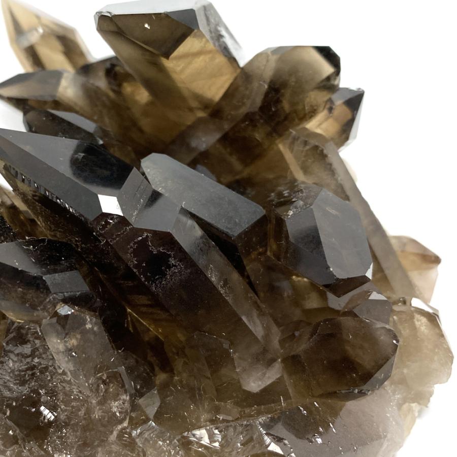 トマスゴンサガ産 スモーキークォーツ 茶水晶 クラスター 約470g : 陽