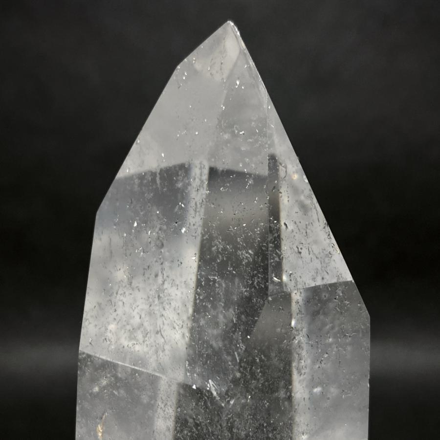 レインボー入り 水晶六角柱 水晶ポイント 479g |  | 10