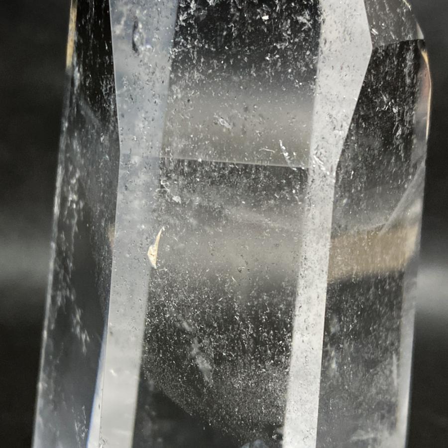 レインボー入り 水晶六角柱 水晶ポイント 479g |  | 18