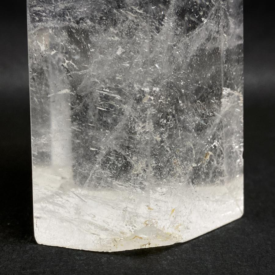 レインボー入り 水晶六角柱 水晶ポイント 686g |  | 16