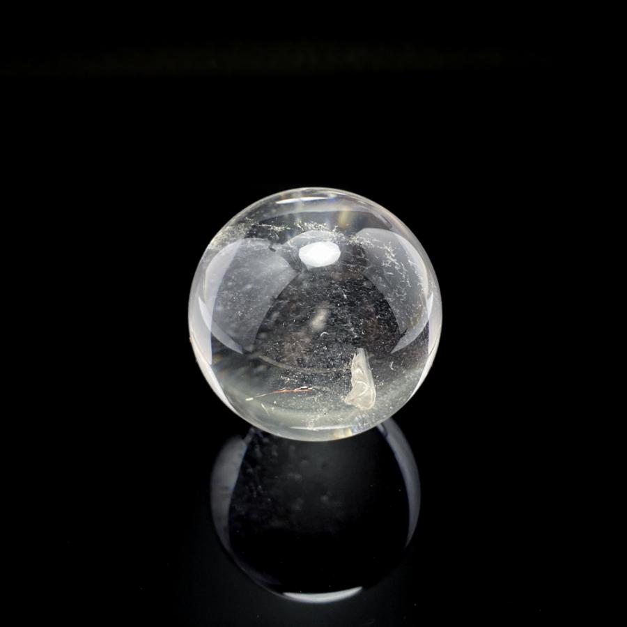 レインボー入り 天然水晶丸玉 42mm 台座付き : 陽和堂 - 通販 - Yahoo