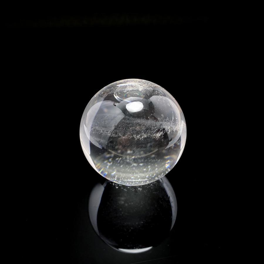 レインボー入り 天然水晶丸玉 42mm 台座付き : 陽和堂 - 通販 - Yahoo