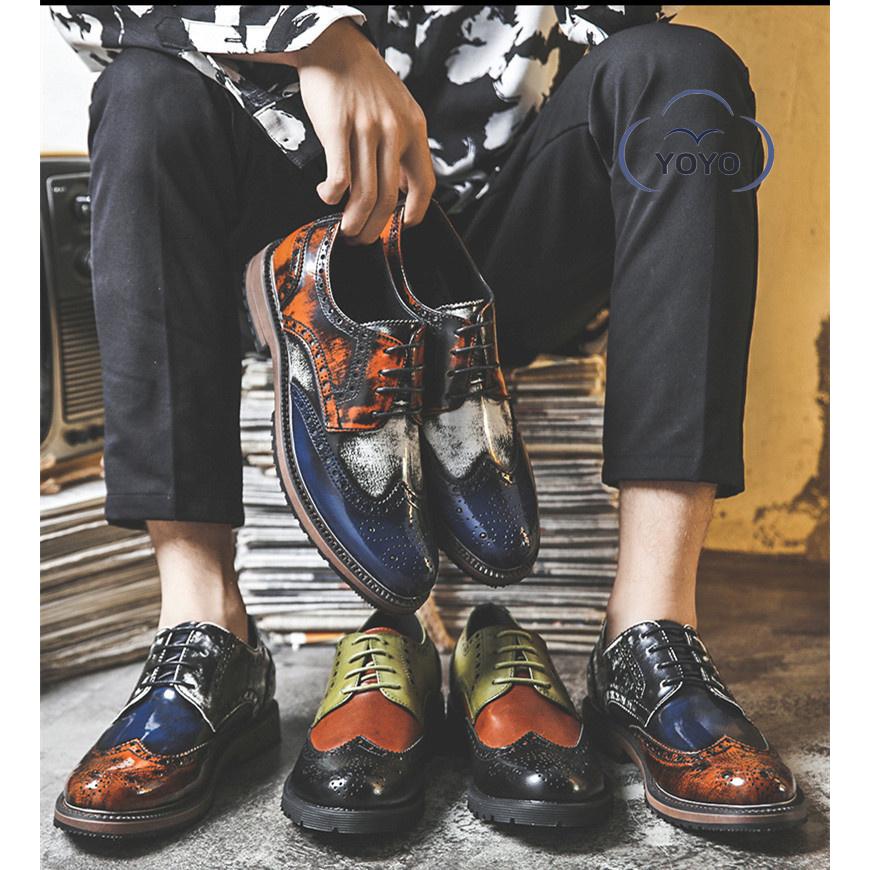 メンズファッション 靴 ビジネスシューズ メンズ 超人気 紳士 お洒落 イージーシューズ 紳士靴 イギリス風 Gk1253 Yoyo商店 通販 Yahoo ショッピング