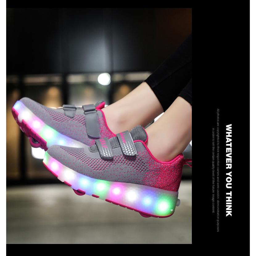 ローラーシューズ 2輪 子供用 ローラースケート クリスマスプレゼント 靴 ローラーススニーカー 子供 大きいサイズ 大人用 誕生日プレゼント Gk2259 Yoyo商店 通販 Yahoo ショッピング