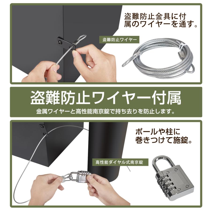 宅配ボックス 宅配BOX 戸建て用 要組み立て 宅配便ボックス(グレ-)1735 宅配ボックス 宅配BOX 戸建て用 要組み立て 宅配便ボックス(グレ