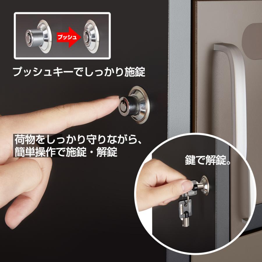 宅配ボックス  戸建て用 大容量 宅配BOX ポスト 宅配便ボックス 鍵付き  置き配 戸建て用宅配ボックス  鍵付き 収納ボックス 要組立【2段タイプ】｜yoyo28shop｜06