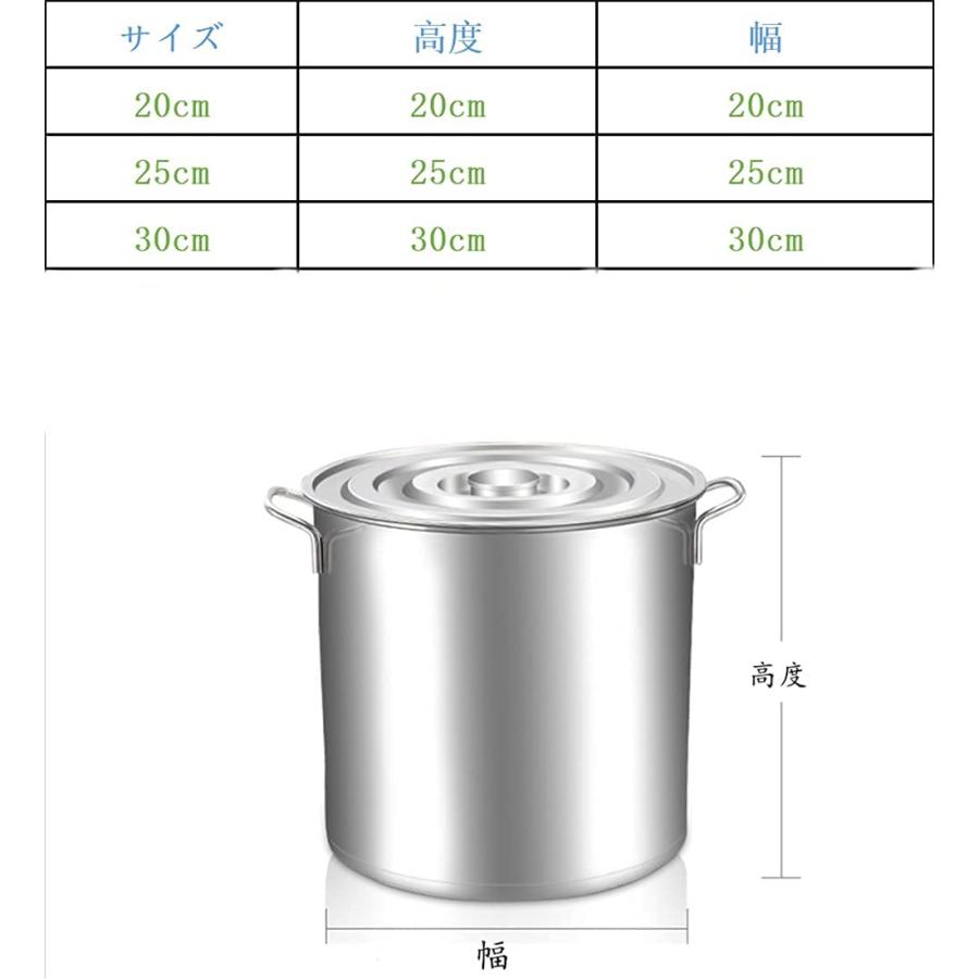 ステンレス寸胴鍋 業務用 厨房用品 IH対応 両手鍋 寸胴鍋