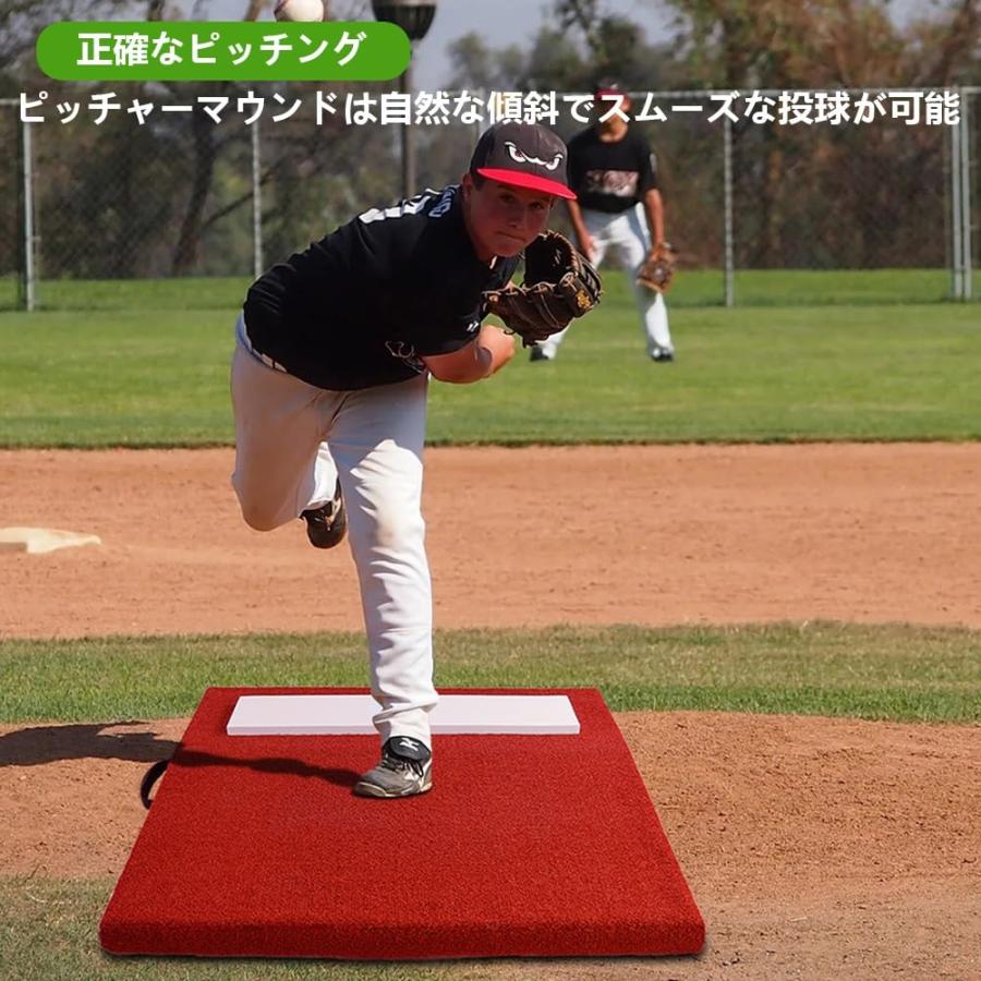 ☘️⚾️ピッチングマウンド☘️⚾️送料込 Amazon | 野球ピッチャーマウンドプレート 少年 傾斜マウンド