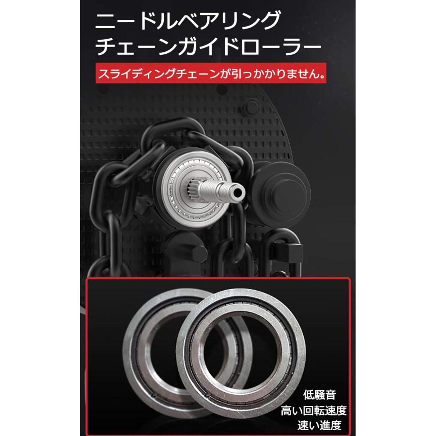 チェンブロック レバーホイスト 軽量化 アルミ合金 チェーンローラー 高品質 1T/2T 1000Kg/2000Kg チェーン3m/6m/9m/12m ヒッパラー 荷締機 (2T/12m)｜yoyo68-stroe｜15