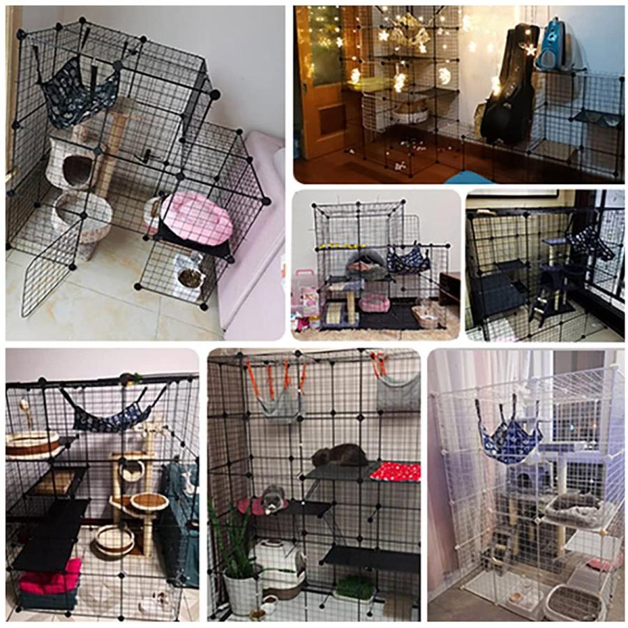 猫ケージ、猫用ケージ フェレットケージ屋内猫ベビーサークル、猫犬