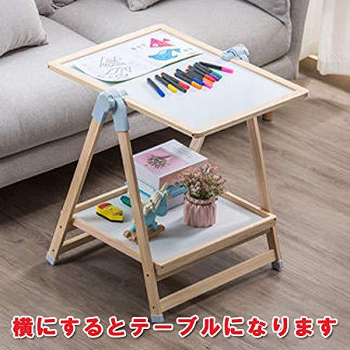 2-18歳の子供に対応 360°回転可能 黒板 子供お絵かき イーゼル ソフト 