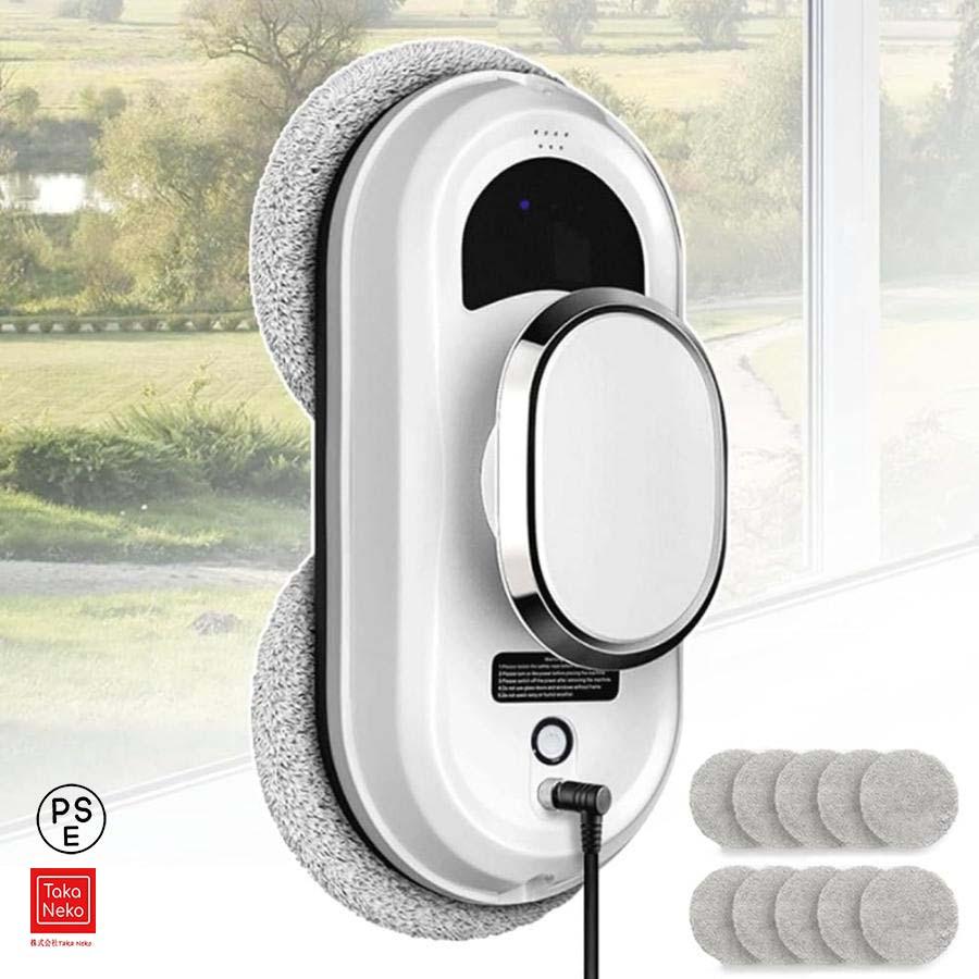 窓拭きロボット 窓掃除ロボット【AI自動窓掃除】複数の清掃モード