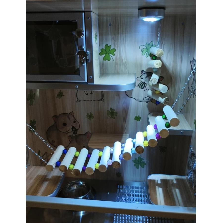 チンチラ用　大型　ケージ 回し車付き 小動物 簡易清掃のみ 葛飾区発送 Amazon | チンチラ ケージ ウサギ ケージ 大型 小動物 ケージ