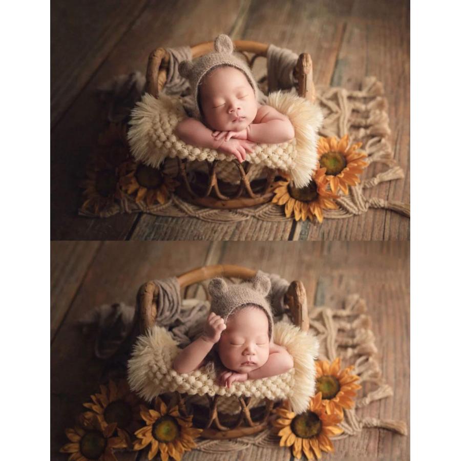 新品ニューボーンフォト　撮影用かご ニューボーンフォト 新生児 撮影 道具 写真 ポーズアイテム 籐