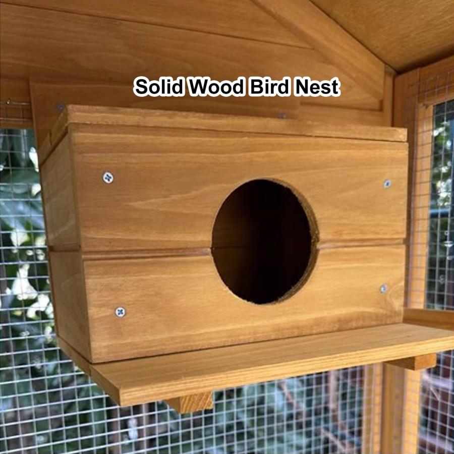 インコ ケージ 屋外 木製 鳥かご トリカゴ セキセイインコ 鳥籠