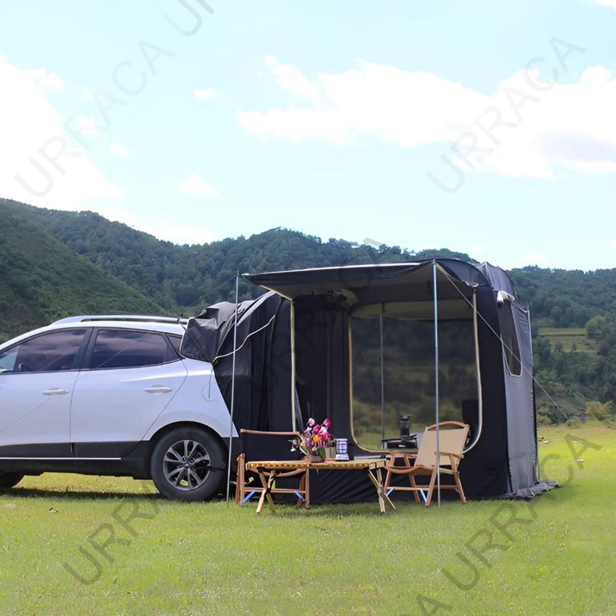 車中泊テント 日よけ?防水?UV機能付き、ポップアップテント キャンプ