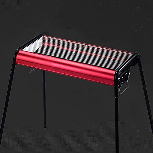 ポータブルBBQグリル チャコールラック アウトドア ピクニック