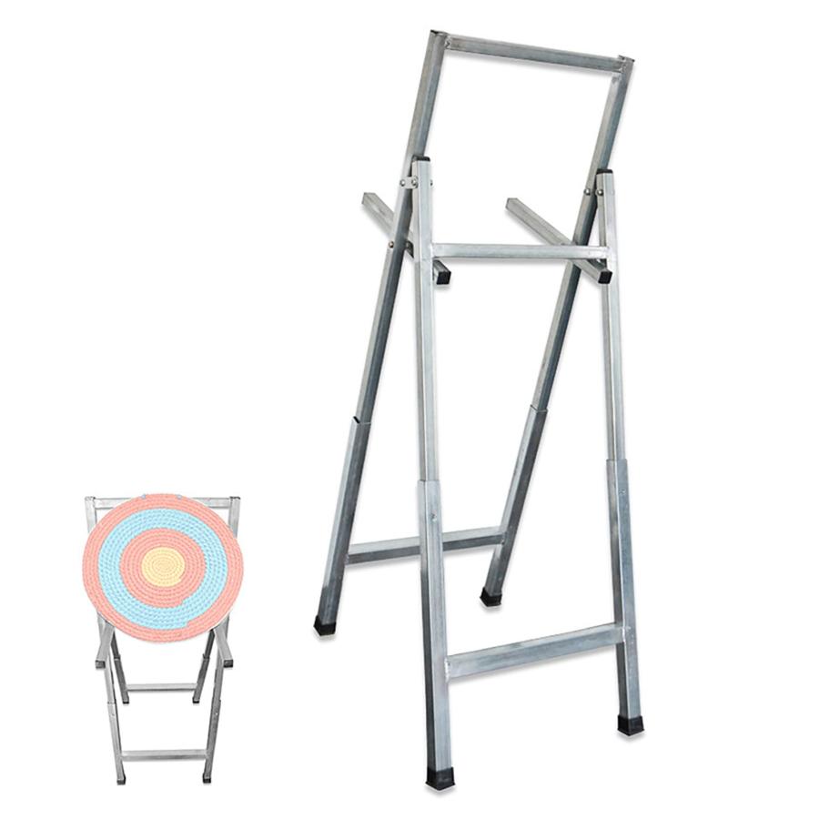 アーチェリーターゲットシェルフ 合金製ターゲットスタンド シューティング用シェルフ アーチェリーアクセサリー 射撃ターゲット 的