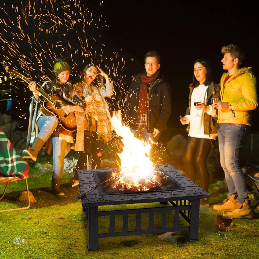 バーベキューコンロ ファイヤーピット 大型 焚き火 バーベキュー