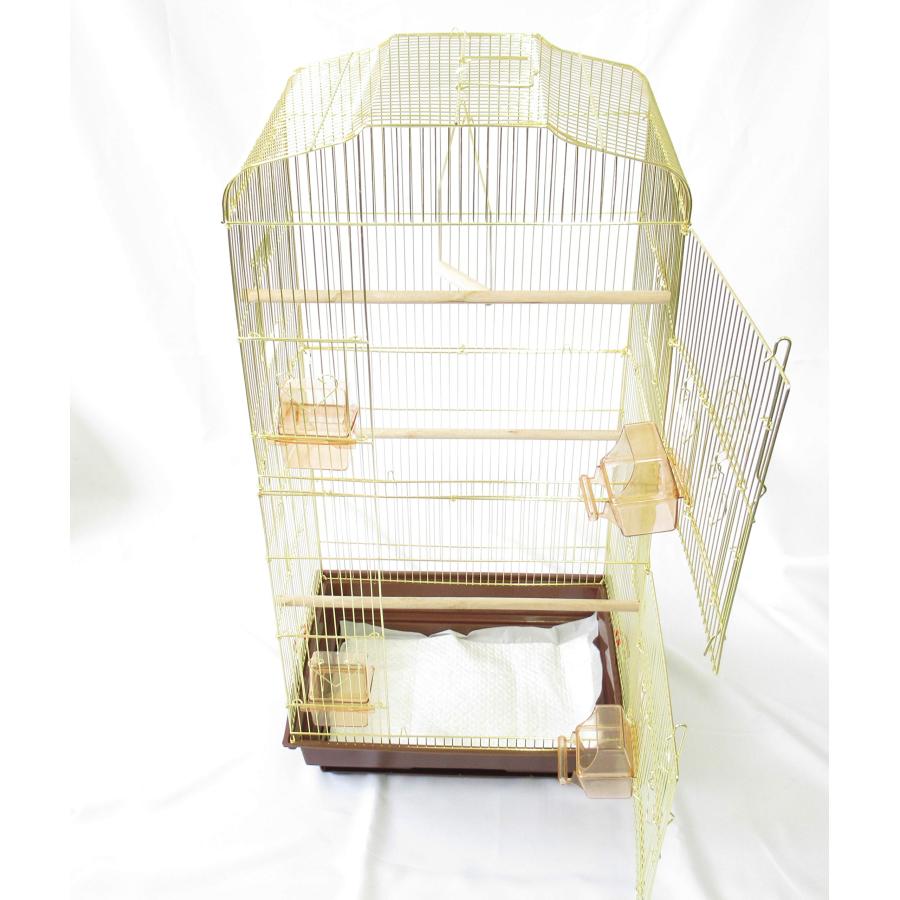 鳥かご バードケージ 鳥小屋 大型 複数飼い 組み立て式 ゲージ インコ