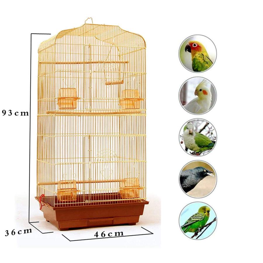 鳥かご バードケージ 鳥小屋 大型 複数飼い 組み立て式 ゲージ インコ