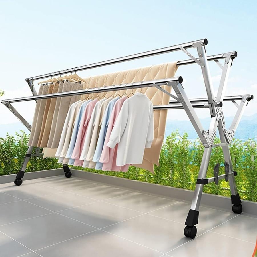 【特価セール】ふとんほし 屋外 布団干し 物干し ステンレス 倒れない 伸縮式 ふとんほし 屋外 布団干し 物干し ステンレス 倒れない 伸縮式