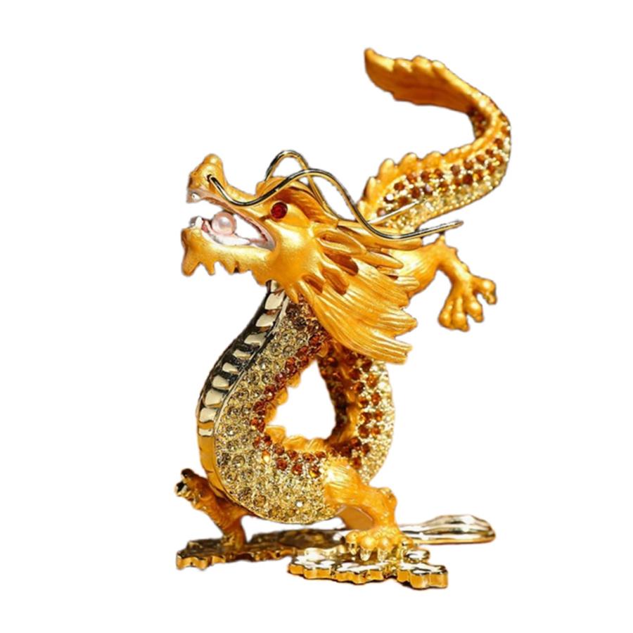 金運呼ぶ水晶飛龍！　並大抵でない！秘術奥義　秘法水晶昇龍　秘境　奥州　湯殿山本宮 Amazon.co.jp: generic 昇運 風水黄金龍 昇龍 五本爪 金運アップ